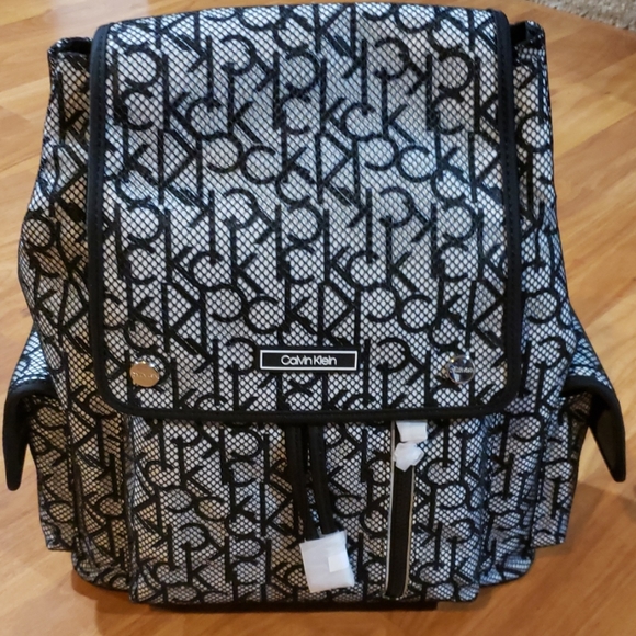 Calvin Klein Tali Nylon Mesh Backpack - Picture 2 of 6